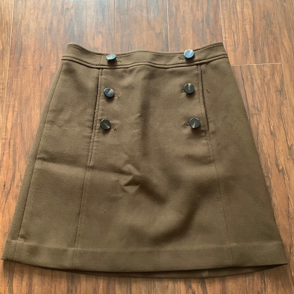 Ann Taylor Buttoned Skirt